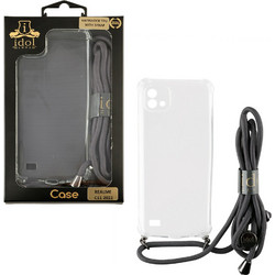 Idol 1991 Antishock Air TPU Θήκη Διαφανή (Realme C11 2021) με Λουράκι