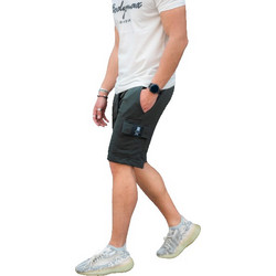 Bodymax Ανδρική Βερμούδα Cargo Λαδί S-8002