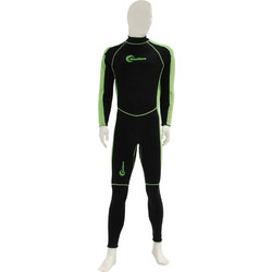 BlueWave Wind Green Ολόσωμη Στολή Κατάδυσης Neoprene για Θαλάσσια Σπορ 3mm