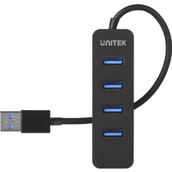 Unitek uHUB Q4 USB Hub 3.0 USB-A με 4 Θύρες USB-A