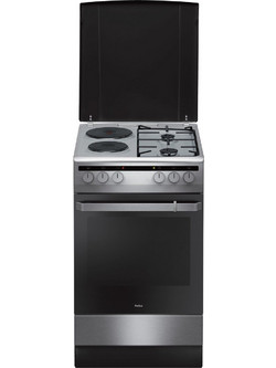 Amica 508ME2.35EHZPPXV Κουζίνα Ηλεκτρική 62lt με Εστίες Αερίου & Ρεύματος 50cm