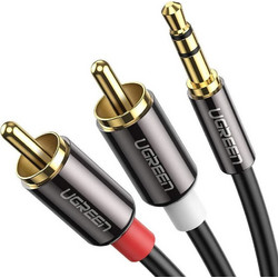 Ugreen Cable Audio 3.5mm M/2xRCA M 3m UGREEN AV116 10590