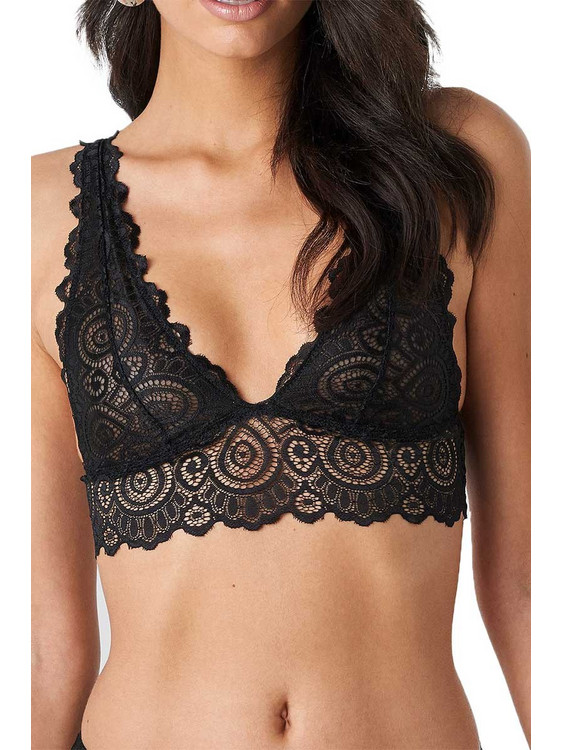Rut & Circle Perfect lace bra Σουτιέν Μαύρο 19-3-37-BLK