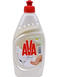AVA Υγρό Πιάτων Perle με Εκχύλισμα Χαμομηλιού 425ml