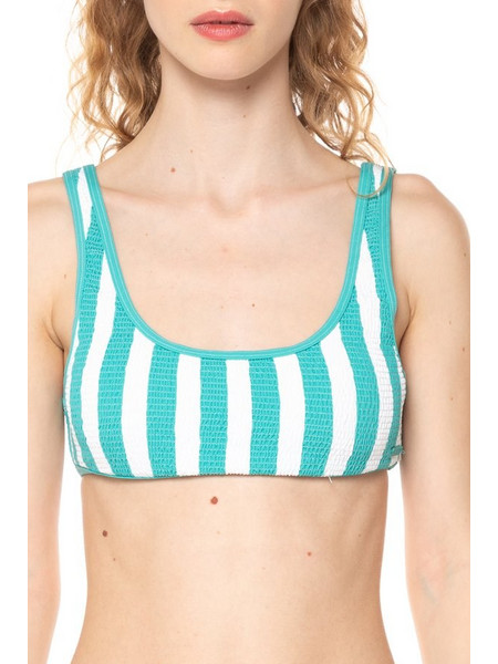 Roxy Blossom Babe Bikini Top Μπουστάκι Τιρκουάζ ERJX304698