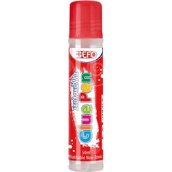 Κόλλα +EFO Διάφανη Στυλοκόλλα 50ml