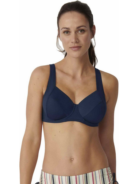 Triumph Bikini Top με Ενίσχυση Navy Μπλε 10207644-3607