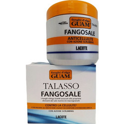 Guam Fangosale Thalasso Salt Mud 600gr / Κρέμα Σώματος κατά της Κυτταρίτιδας 500ml