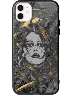 Θήκη Medussa iPhone 12 mini Groove TPU (Tempered Glass και TPU)