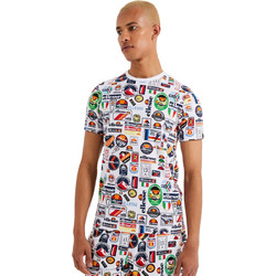Ellesse Heritage Hira Tee Ανδρικό Αθλητικό T-Shirt Πολύχρωμο SHM14516-908