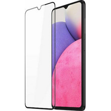 Dux Ducis 9D Tempered Glass full screen 9H full screen tempered glass with frame for Samsung Galaxy A33 5G black case friendly