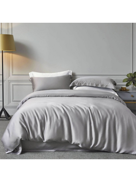 Rythmos Σετ Σεντόνια Υπέρδιπλα Βαμβακερά 250x270 Bamboo Grey