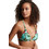 Superdry Vintage T-Back Bikini Top Τριγωνάκι Floral Τιρκουάζ W3010273A-3JI