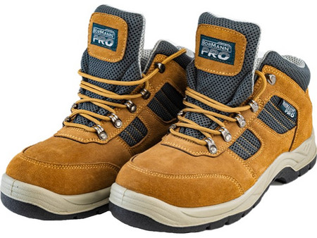 Bormann Suede Austin Μποτάκια Εργασίας S0 Καφέ