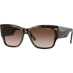 Vogue VO5462S W656/13 Γυναικεία Γυαλιά Ηλίου Τετράγωνα Κοκάλινα Ταρταρούγα με Καφέ Degradee Φακό