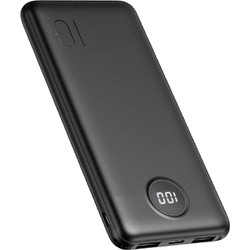Veger L10 Power Bank 10000mAh με 2 Θύρες USB-A & Θύρα USB-C Black