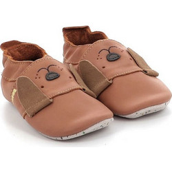 Bobux Softsole Βρεφικά Παντοφλάκια Αγκαλιάς Καφέ 1028-148-13