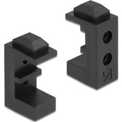 DeLOCK Βάση για 2.5" & 3.5" Black 8τμχ