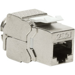 LogiLink NK4003 Keystone Jack RJ45 Cat.6A 10G Shielded 180 tool free slim type