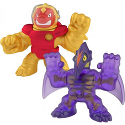 Giochi Preziosi Goo Jit Zu Galaxy Attack Sun Fire Blazagon vs Dark Matter Terrack