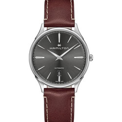 Hamilton Jazzmaster Ανδρικό Ρολόι Αυτόματο με Καφέ Δερμάτινο Λουράκι H38525881