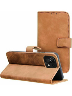 Forcell Tender Book Case Xiaomi Mi 11 Lite 4G / 5G - Brown