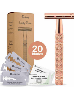 Bamboozy Ξυραφάκι με Ανταλλακτικές Κεφαλές Glossy Rose Gold
