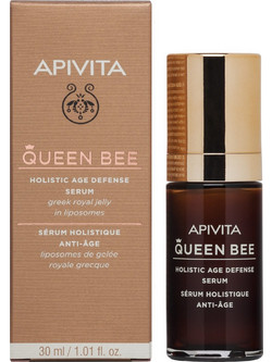 Apivita Queen Bee Αντιγηραντικό Ενυδατικό Serum Προσώπου & Χειλιών με Βασιλικό Πολτό & Μέλι 30ml