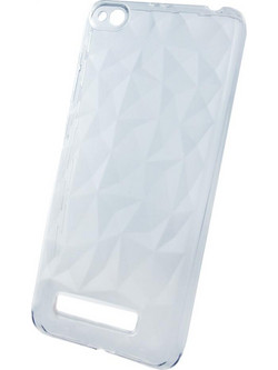 Forcell Air Prism 3D Pattern Flexible Θήκη Σιλικόνης Clear (Xiaomi Redmi 4A)
