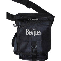 Takeposition Darko The Beatles, Τσαντάκι μέσης μηρού με έχτρα πουγκί νερού, 27Y x 17Π x 7Β, Μαύρο, 962-7509