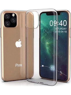 Back Cover Σιλικόνης Διάφανο (iPhone 11 Pro Max)