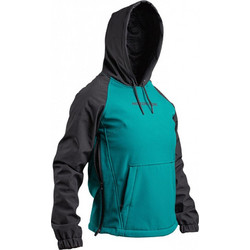 Nordcode Lynx Softshell Lady Hoodie Aqua/Black
