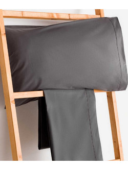 Vesta Σεντόνι Διπλό Βαμβακερό 200x270 Synthesis 502 Dark Grey