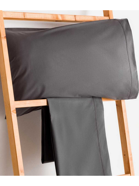 Vesta Σεντόνι Διπλό Βαμβακερό 200x270 Synthesis 502 Dark Grey