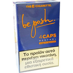 BE POSH ΚΑΨΟΥΛΕΣ 0.80ml 4 ΤΕΜ MENTHOL 9mg ΝΙΚΟΤΙΝΗ