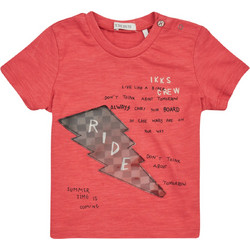 Ikks Παιδικό T-Shirt Κοντομάνικο Κόκκινο XW10071-35