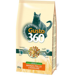 Gusto 360 Adult Beef, Chicken & Vegetables 20kg