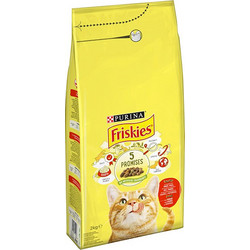 Purina Friskies 5 Promises Adult with Beef, Chicken & Vegetables 2kg