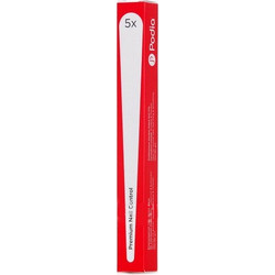 Podia Premium Nail Control Επαγγελματική Ξύλινη Λίμα Διπλής Όψης 5 τμχ