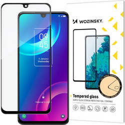 Wozinsky Full Glue Tempered Glass Black (TCL 30 Plus)