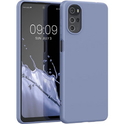 KWmobile Θήκη Σιλικόνης Motorola Moto G22 - Lavender Grey (58208.130)