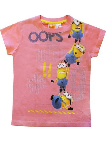 Universal Despicable Me Ροζ T-Shirt Για Κορίτσι UN50007-2