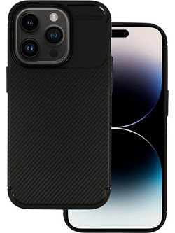Vennus Carbon Elite Back Cover Black (iPhone 14 Pro)