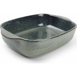 Ταψί stoneware ορθογώνιο μπλε-πράσινο 32 x 20.5 εκατ. Meridian