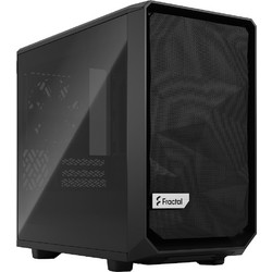 Fractal Design Meshify 2 Nano TG Black Mini Tower Κουτί Υπολογιστή με Πλαϊνό Παράθυρο