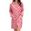 Lydia Creations Παιδική Ρόμπα Fleece Χειμωνιάτικη Ροζ 22556-1-003