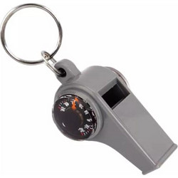 MUNKEES 3 FUNCTION WHISTLE - COMPASS & THERMOMETER (3339)