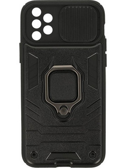 Powertech Ring Lens Back Cover Black (Galaxy A73 5G)