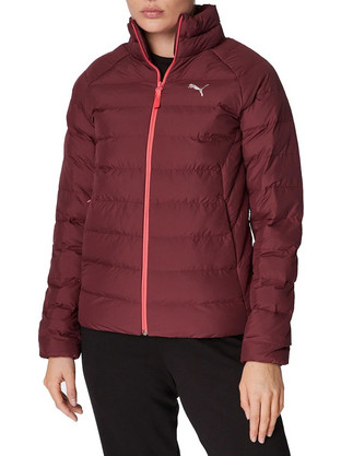 Puma Active Γυναικείο Μπουφάν Χειμωνιάτικο Puffer Κοντό Μπορντό 849408-42