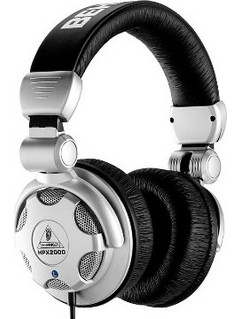 Behringer HPX-2000 Ενσύρματα Ακουστικά DJ Over Ear Μαύρα Ασημί